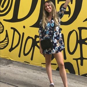 For Love and Lemons Floral Groovy Tunic